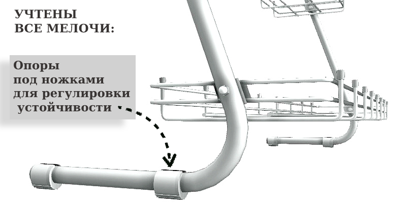 стеллаж для рассады и растений трехъярусный. Фото N7